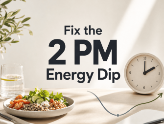 Why You Crash After Lunch: Fix the 2 PM Energy Dip