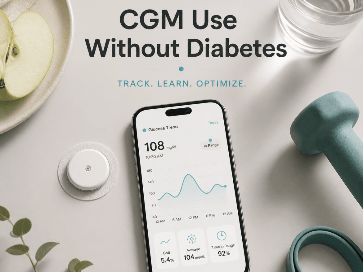 Continuous Glucose Monitor: Best Use Without Diabetes