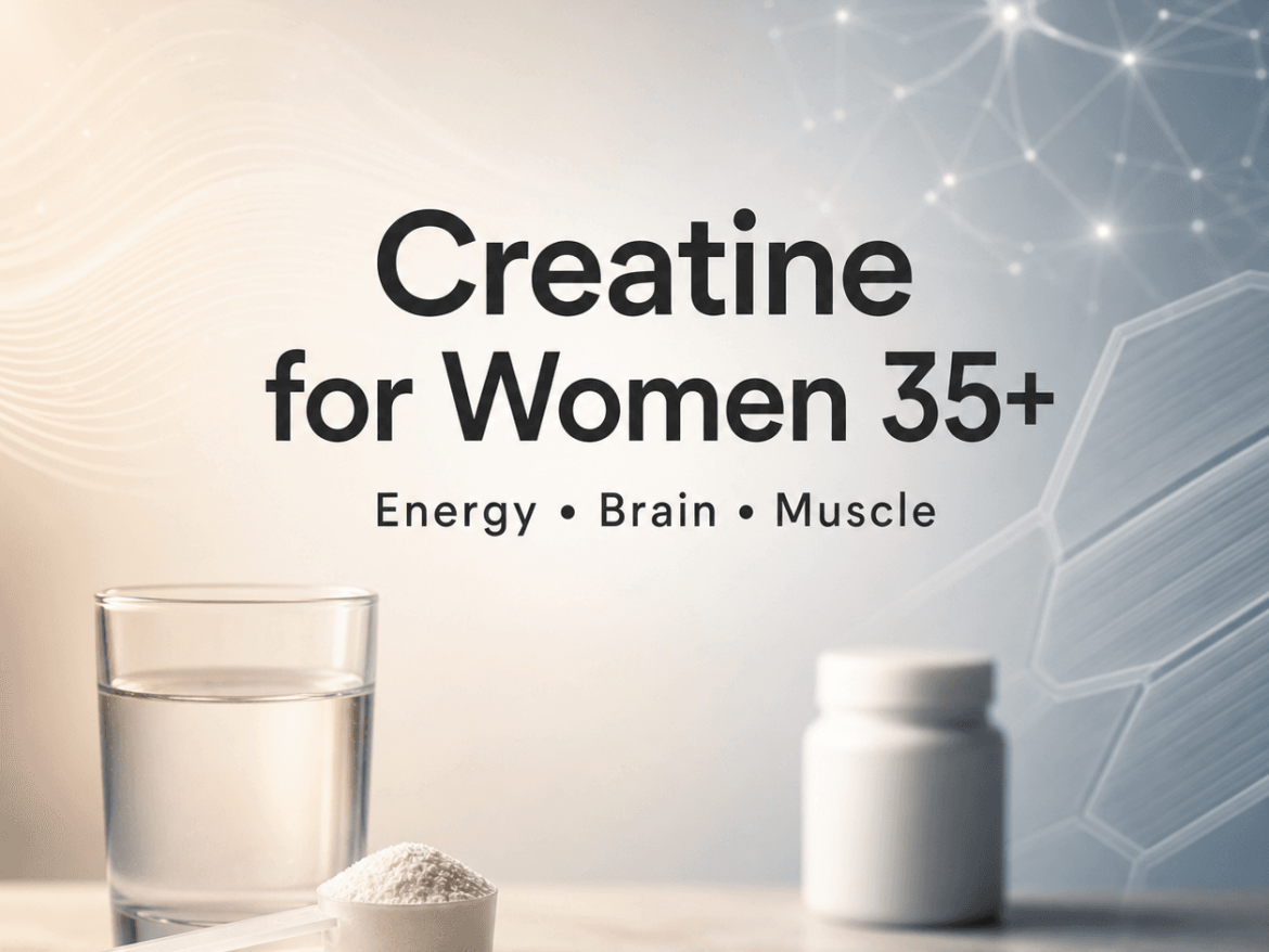 Creatine for Women 35+: Energy, Brain, Muscle