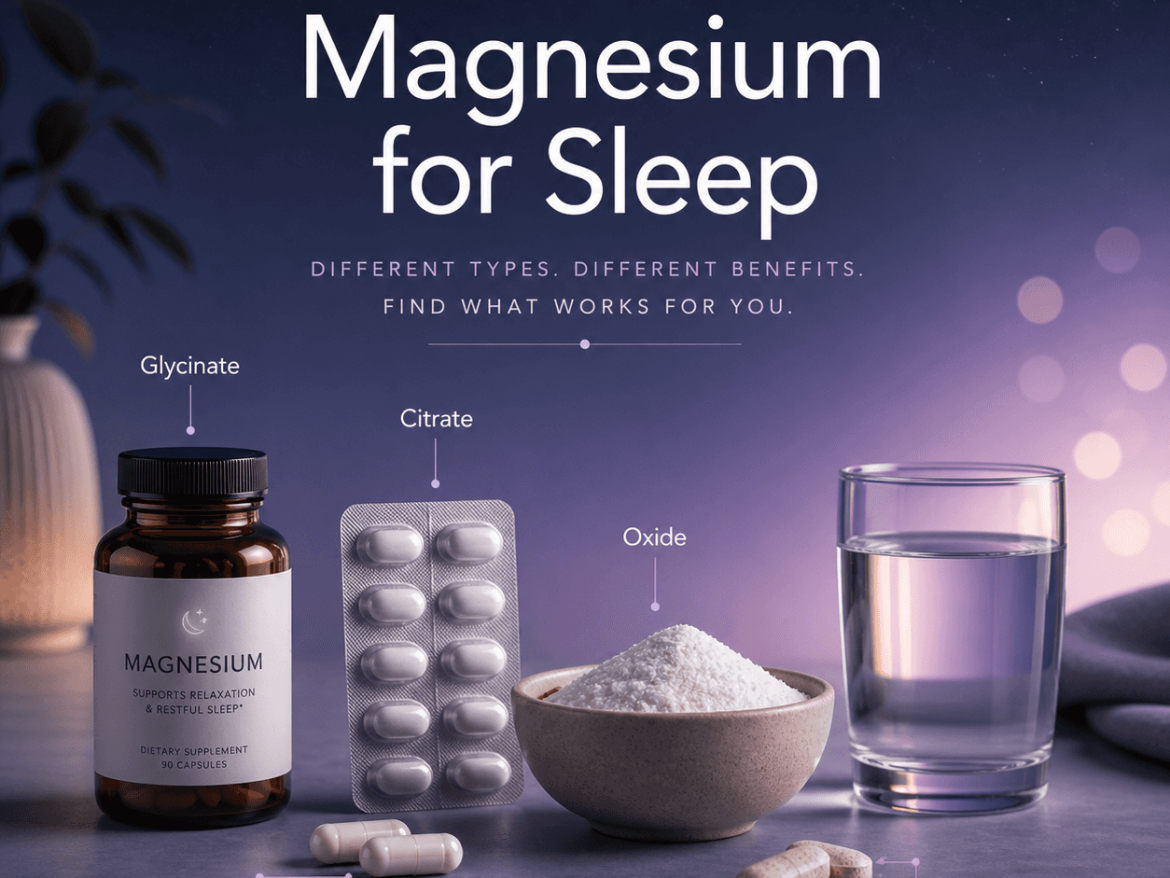 Magnesium Types Explained: Which One Helps Sleep?