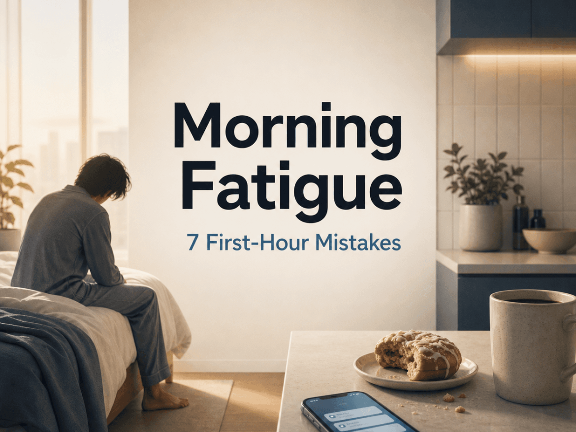 Morning Fatigue: 7 Mistakes in Your First Hour