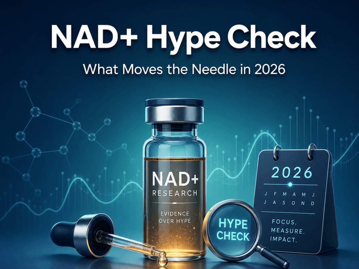 NAD+ Hype Check: What Moves the Needle in 2026