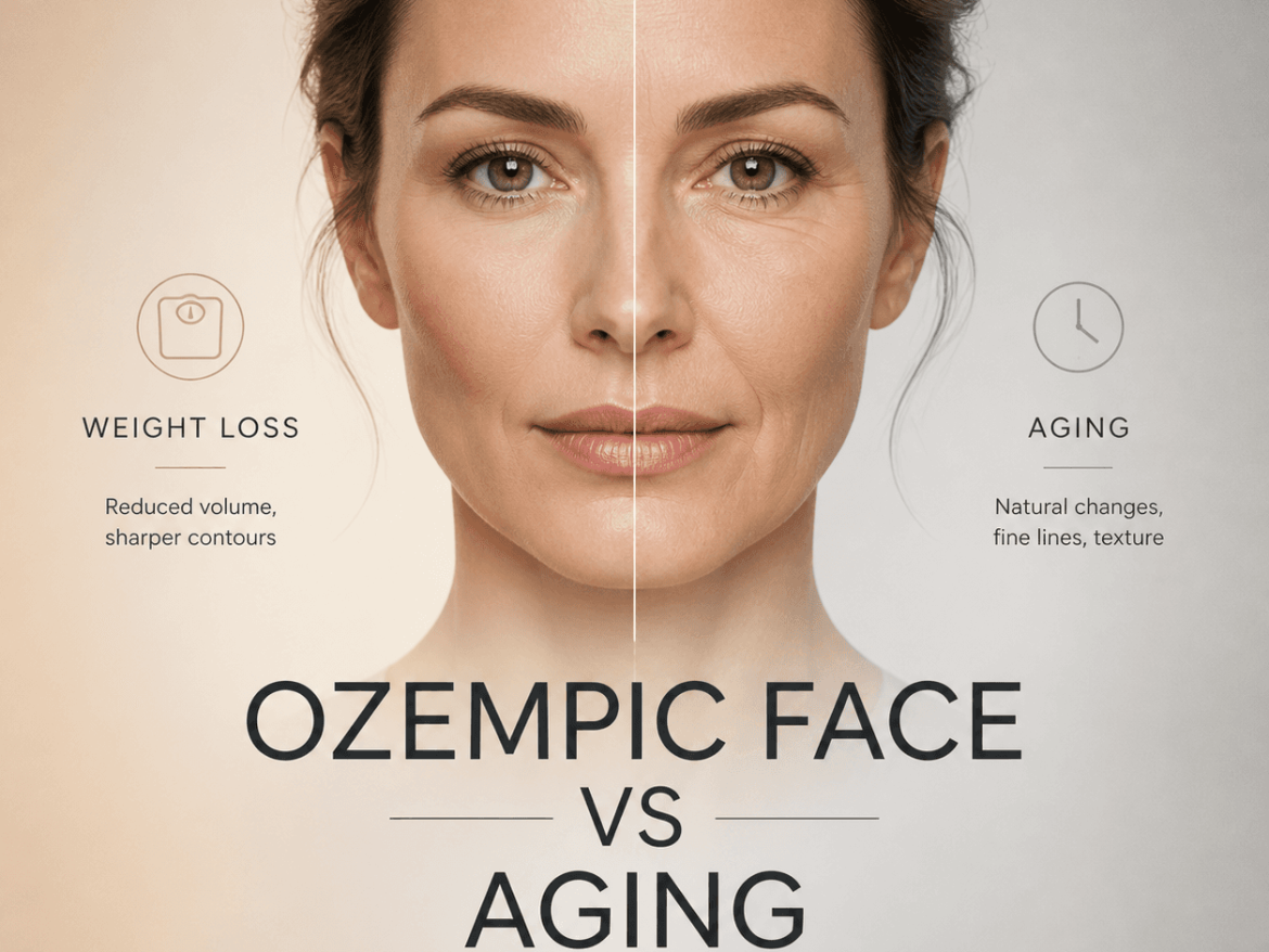 Ozempic Face vs Aging: What’s Actually Happening
