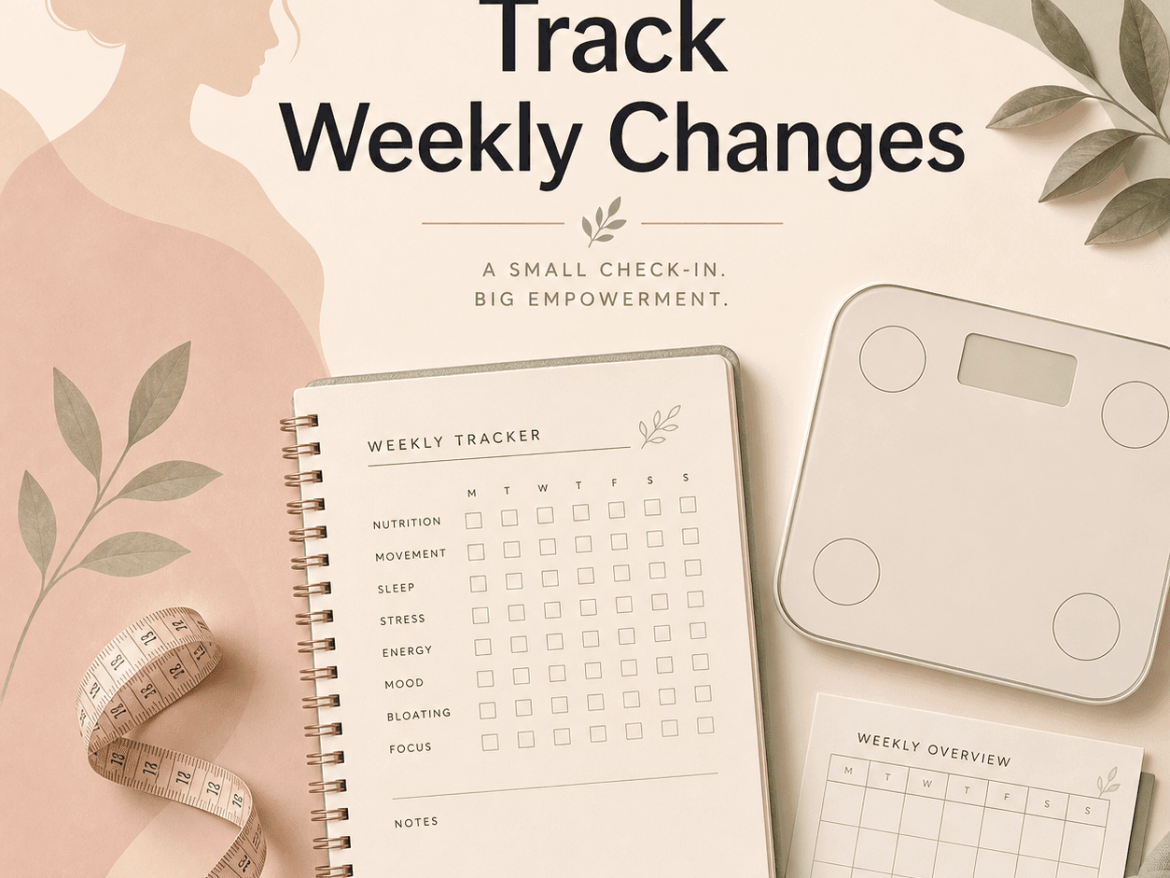 Perimenopause Weight Gain: What to Track Weekly
