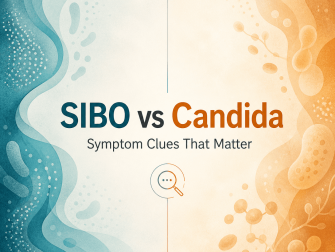 SIBO vs Candida: The Symptom Clues That Matter
