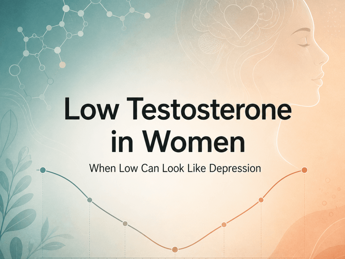 Testosterone in Women: When Low Looks Like Depression