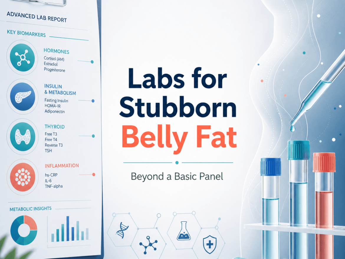 Best labs for stubborn belly fat (beyond a basic panel)