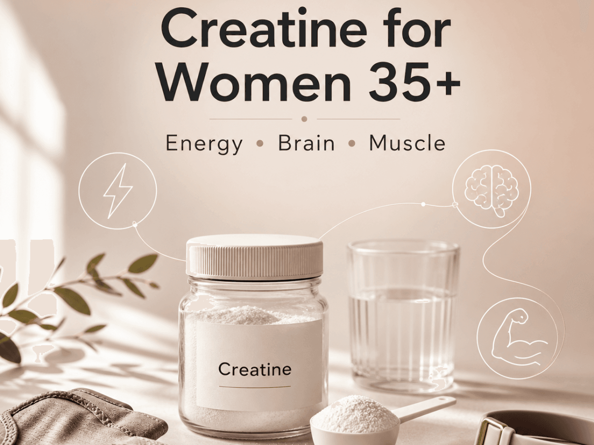 Creatine for women 35+: energy, brain, and muscle benefits