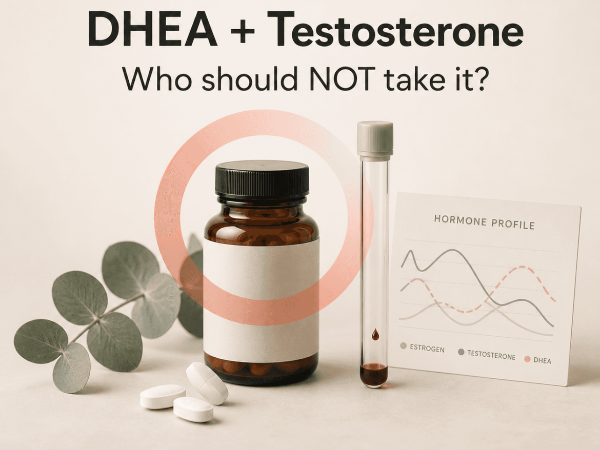 DHEA and testosterone for women: who should not take it