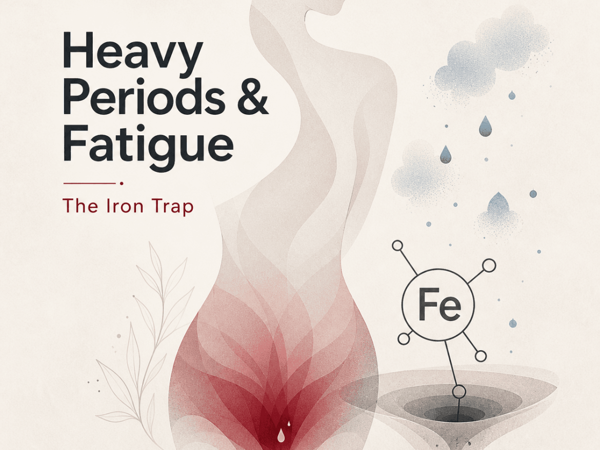 Heavy periods and fatigue: the iron trap no one mentions