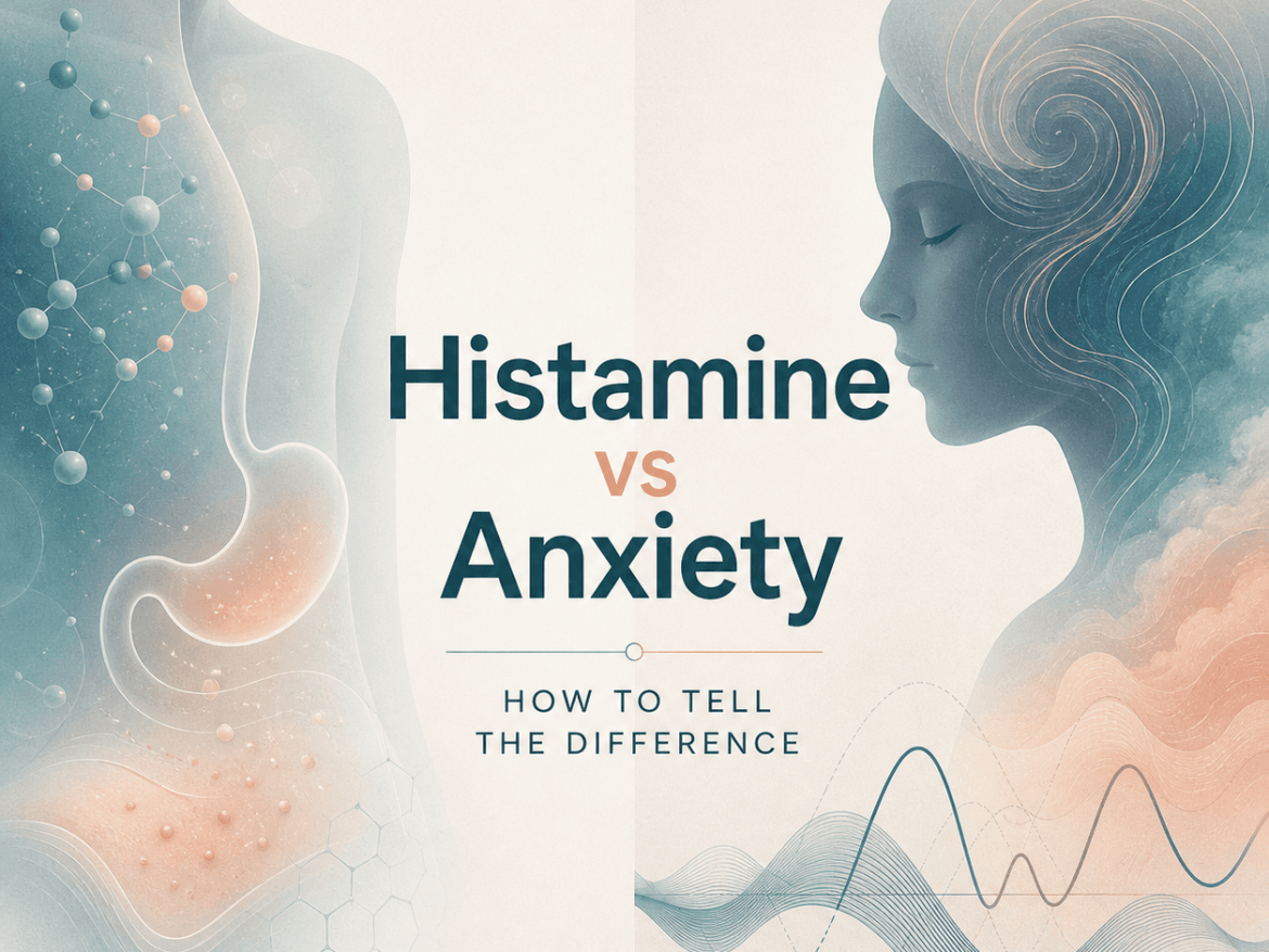 Histamine intolerance vs anxiety: how to tell the difference