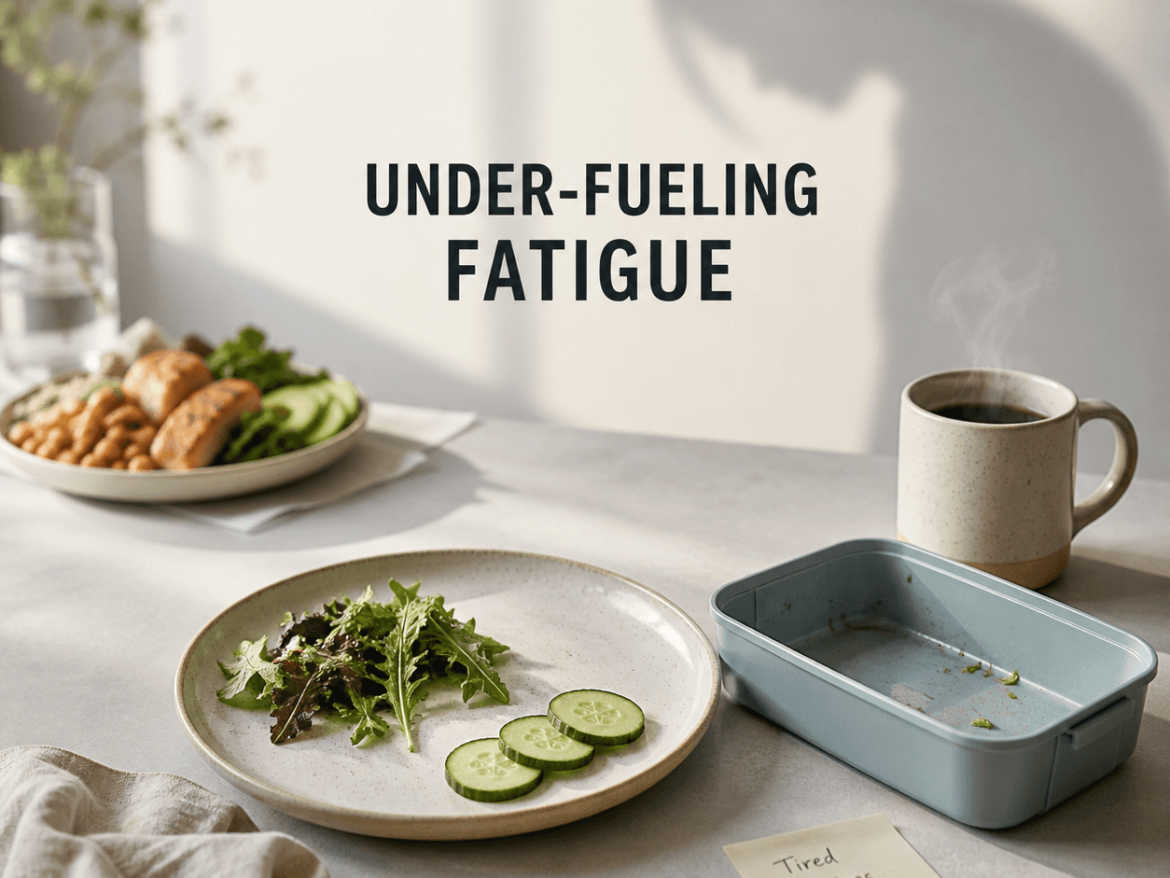 When “healthy eating” backfires: fatigue from under-fueling