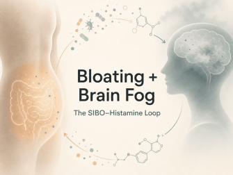 Bloating + Brain Fog: The SIBO–Histamine Loop