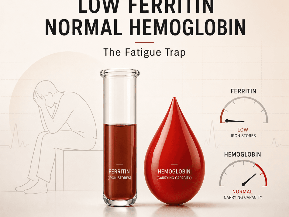Low Ferritin, Normal Hemoglobin: The Fatigue Trap